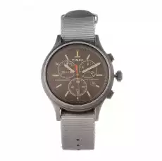 Męski Zegarek TIMEX model TW2V09500LG 43MM Biżuteria i zegarki Zegarki Zegarki damskie