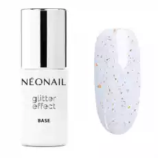 Glitter Effect Base baza hybrydowa White Sparkle 72ml Zdrowie i uroda Kosmetyki i akcesoria Manicure i pedicure Lakiery do paznokci