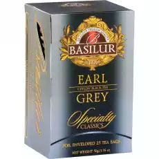 Herbata Earl Grey 50 g 25 x 2 g BASILUR Artykuły Spożywcze