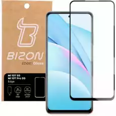 Szkło hartowane Bizon Glass Edge do Xiaomi Mi 10T 5G Pro 5G czarne Telefony i akcesoria Akcesoria telefoniczne Folie ochronne