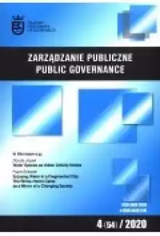 Zarządzanie Publiczne 4 54 2020 Książki Czasopisma