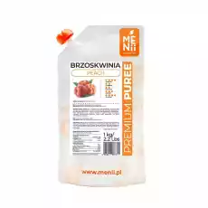 Brzoskwinia Premium Puree 1 kg Menii Artykuły Spożywcze