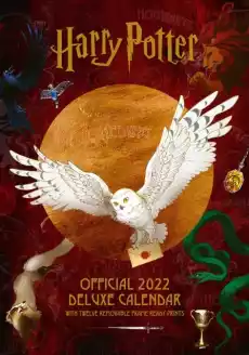 Harry Potter Deluxe kalendarz A3 na 2022 rok Książki Kalendarze