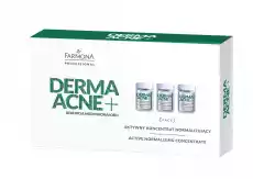 Farmona Professional Derma Acne Aktywny koncentrat normalizujący 5x5ml Zdrowie i uroda Kosmetyki i akcesoria Pielęgnacja twarzy Serum do twarzy