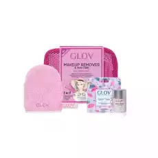 Glov Travel Set All Skin Types podróżny zestaw OnTheGo rękawica do oczyszczania cery mieszanej Quick Treat do korekt makijażu Zdrowie i uroda Kosmetyki i akcesoria Pielęgnacja ciała