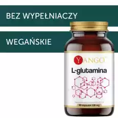 Yango Lglutamina 90szt Zdrowie i uroda Zdrowie Witaminy minerały suplementy diety