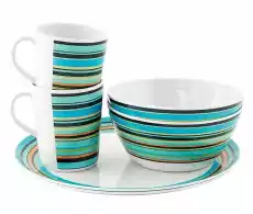 Zestaw naczyń stołowych Easy Camp Java Melamine Set 2 Persons Odzież obuwie dodatki Galanteria i dodatki Skarpety