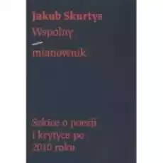 Wspólny mianownik Książki Nauki humanistyczne