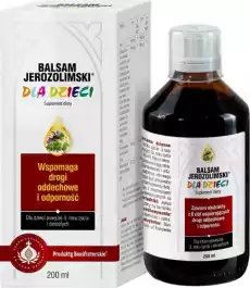 Balsam Jerozolimski dla dzieci 200 ml Produkty Bonifraterskie Dla dziecka Akcesoria dla dzieci Pielęgnacja i higiena dziecka