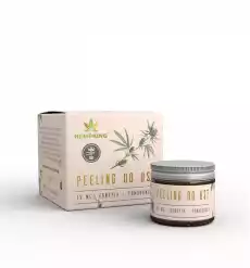 HEMP KING Konopny Peeling do Ust z CBD i Pomarańczą 15ml Zdrowie i uroda Kosmetyki i akcesoria Pielęgnacja twarzy Peelingi i scruby do twarzy