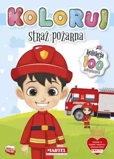 Straż pożarna Koloruj Książki Dla dzieci