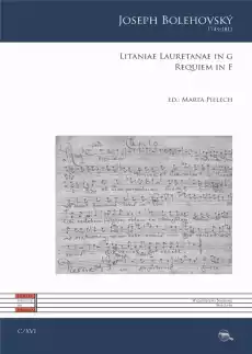 Litaniae Lauretanae in G Requiem in F Książki Sztuka