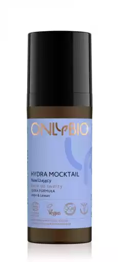 OnlyBio Hydra Mocktail lekki krem nawilżający do twarzy 50ml Zdrowie i uroda Kosmetyki i akcesoria Pielęgnacja twarzy Kremy do twarzy