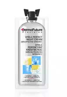 Dermofuture VitaC Perfect Night Cream perfekcyjny krem na noc 12ml Zdrowie i uroda Kosmetyki i akcesoria Pielęgnacja twarzy Kremy do twarzy