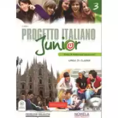 Progetto italiano Junior 3 podręcznik wieloletni Książki Podręczniki i lektury