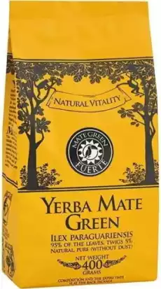 Oranżada Herbata Yerba Mate Green Fuerte 400G Artykuły Spożywcze Yerba Mate