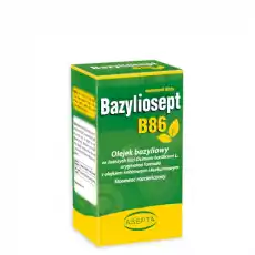 ASEPTA Bazyliosept B86 30ml Olejek bazyliowy olejek z imbiru i kurkumy Zdrowie i uroda Kosmetyki i akcesoria Kosmetyki i akcesoria do kąpieli Olejki do kąpieli Aromaterapia