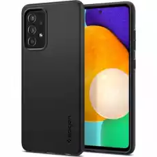 Etui Spigen Thin Fit Galaxy A52s 5G A52 4G5G czarne Telefony i akcesoria Akcesoria telefoniczne Etui