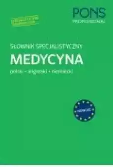 Słownik specjalistyczny Medycyna polangniem PONS Książki Audiobooki Nauka Języków