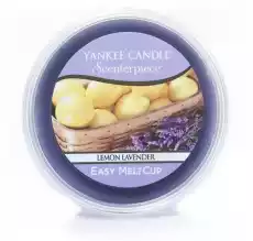 Scenterpiece Easy Melt Cup wosk do elektrycznego kominka Lemon Lavender 61g Dom i ogród Wyposażenie wnętrz Świece i aromaterapia