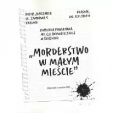 Morderstwo w małym mieście Książki Kryminał sensacja thriller horror