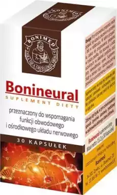 Bonineural 30kaps BONIMED Artykuły Spożywcze