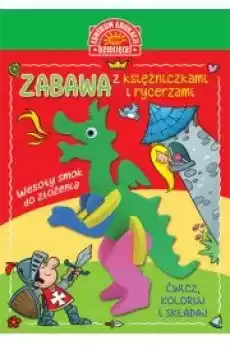 Zabawa z księżniczkami i rycerzami Książka z zabawką do składania Książki Dla dzieci