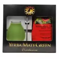 Oranżada Herbata yerba mate Green Exclusive Zestaw Energia Artykuły Spożywcze Herbata