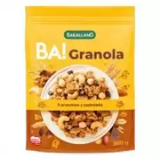 Bakalland BA Granola 5 orzechów 300 g Artykuły Spożywcze Płatki śniadaniowe