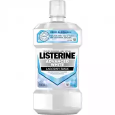 Listerine Advanced White płyn do płukania jamy ustnej Mild Taste 500ml Zdrowie i uroda Kosmetyki i akcesoria Pielęgnacja zębów i jamy ustnej