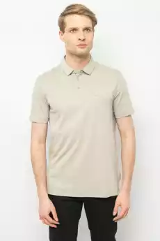 POLO MĘSKIE ARMANI EXCHANGE 3RZFHE ZJZEZ KHAKI Odzież obuwie dodatki Odzież męska Koszulki męskie