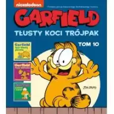 Garfield Tłusty koci trójpak Tom 10 Książki Komiksy