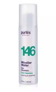 Purles 146 Micellar Water Płyn Micelarny 200 ml Zdrowie i uroda Kosmetyki i akcesoria Makijaż i demakijaż Demakijaż