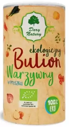 BULION WARZYWNY W PROSZKU BIO 200 g DARY NATURY Artykuły Spożywcze Przyprawy