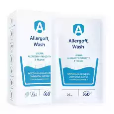 Allergoff Wash Dodatek do Prania 120 ml 6x 20 ml ICB Pharma Artykuły Spożywcze