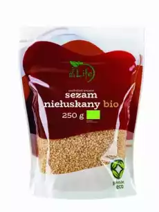 Sezam ekologiczny niełuskany BIO 250 g Artykuły Spożywcze Zdrowa żywność