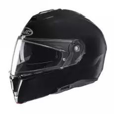 HJC KASK SYSTEMOWY I90 METAL BLACK Sport i rekreacja Sporty motorowe Kaski do sportów motorowych