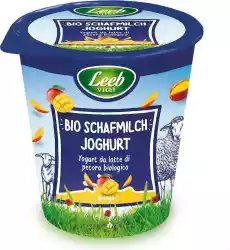 OWCZY JOGURT MANGO BIO 125 g LEEB VITAL Artykuły Spożywcze Nabiał