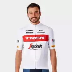 Koszula męska Santini TrekSegafredo Team Race Replica Sport i rekreacja Akcesoria turystyczne Odzież Koszulki