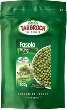 Fasola mung 500g Targroch Artykuły Spożywcze Warzywa