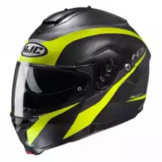 HJC KASK SYSTEMOWY C91 TALY BLACKYELLOW Sport i rekreacja Sporty motorowe Kaski do sportów motorowych