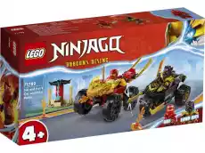 LEGO 71789 Ninjago Bitwa samochodowomotocyklowa między Kaiem a Rasem Dla dziecka Zabawki Klocki