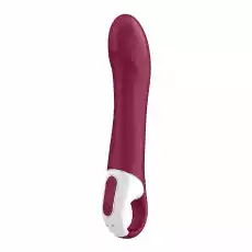 Satisfyer Big Heat podgrzewany wibrator Violet Gadżety Erotyczne