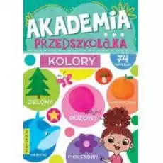 Akademia przedszkolaka Kolory Książki Dla dzieci