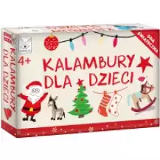 Kalambury dla dzieci Gra świąteczna Kangur Gry Gry planszowe