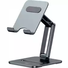 Podstawka stojak Baseus Desktop Biaxial Foldable do smartfonów i tabletów szara Telefony i akcesoria Akcesoria telefoniczne