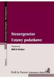 Ustawy podatkowe Steuergesetze Książki Ebooki