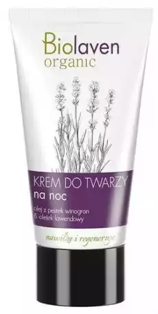 BIOLAVEN Krem do twarzy na noc 50ml Zdrowie i uroda Kosmetyki i akcesoria Pielęgnacja skóry