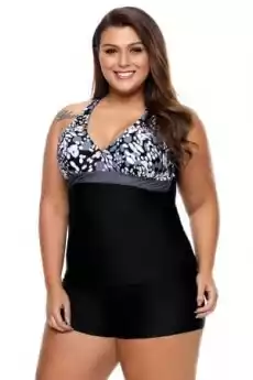 WYSZCZUPLAJĄCY STRÓJ KĄPIELOWY PLUS SIZE Odzież obuwie dodatki Bielizna damska Kostiumy kąpielowe