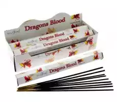 Dragons Blood Smocza Krew kadzidła długie Stamford opak 20szt Dom i ogród Wyposażenie wnętrz Świece i aromaterapia Kadzidła i podstawki